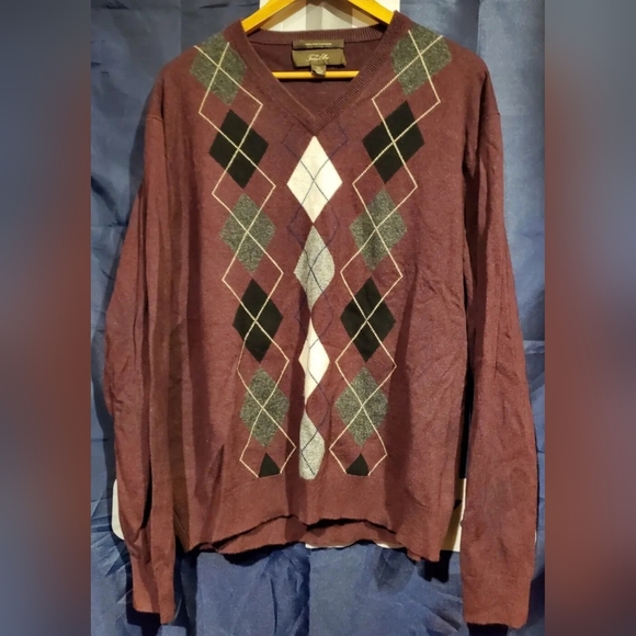 Tasso Elba Pure Cashmere Sweater - Picture 1 of 5